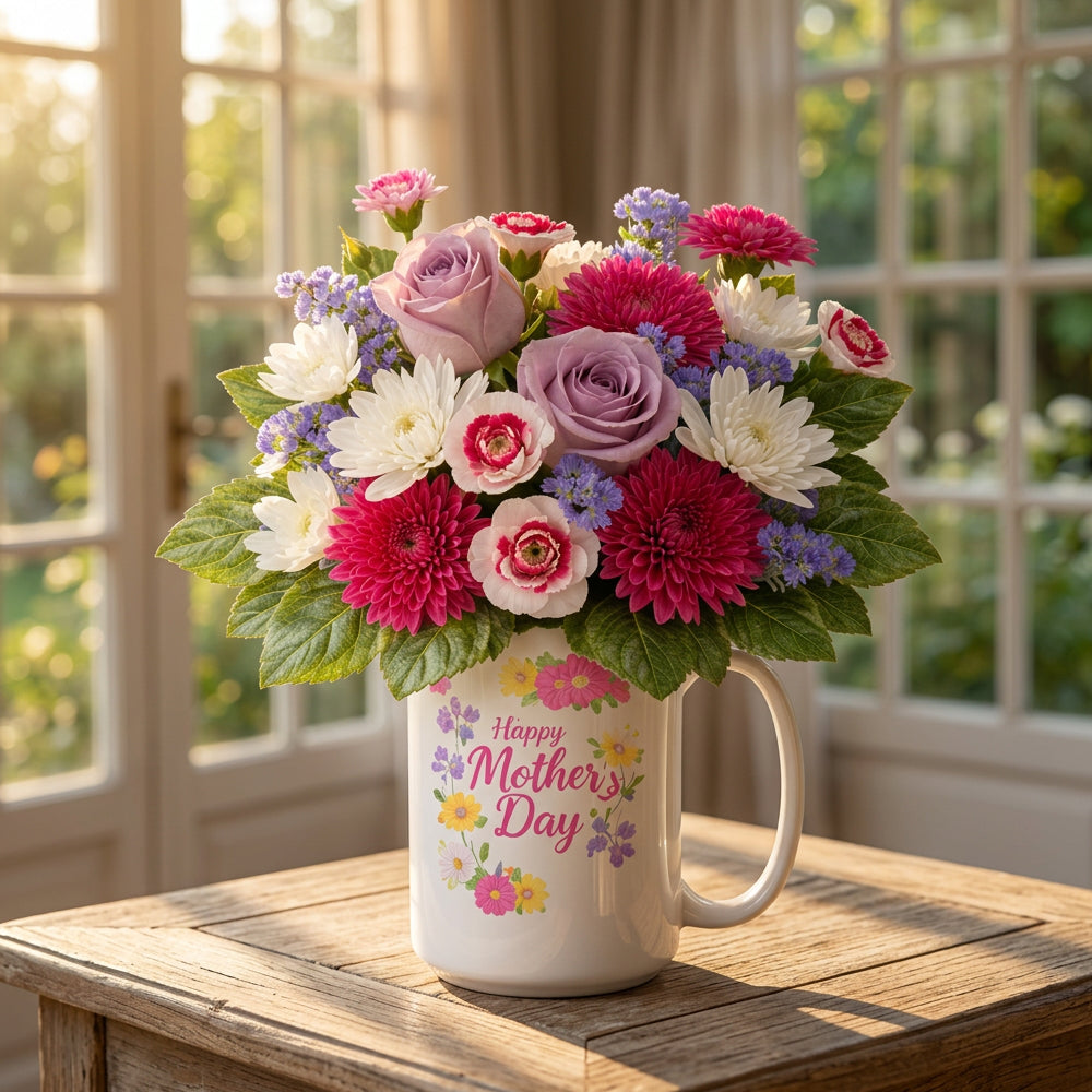 Bouquet of Red Roses "Love in Lace"