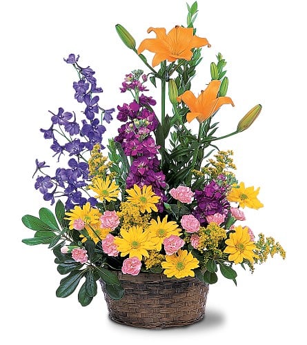 Arrangement de bouquet de fleurs mélangées