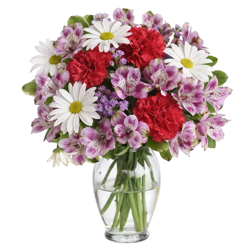 Belles fleurs pour la fête des mères