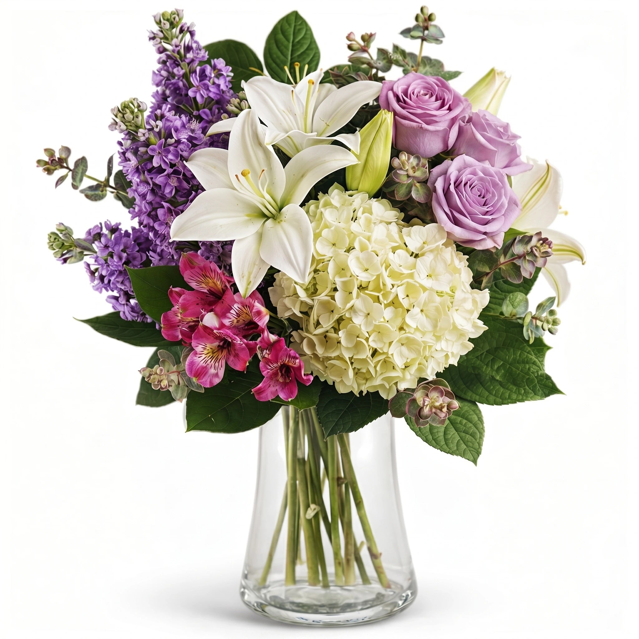 Bouquet de Roses Lavande