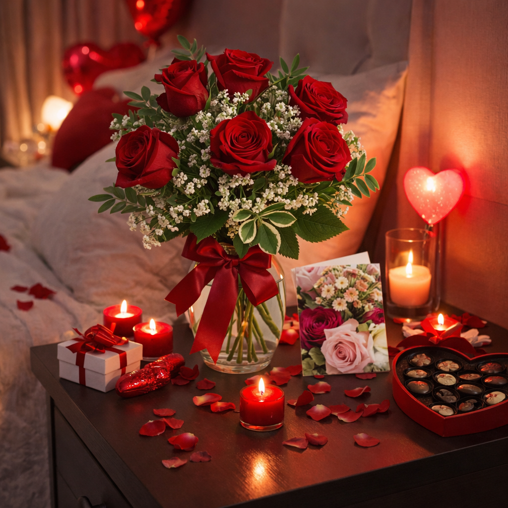 Bouquet of "Cherished" Red Roses