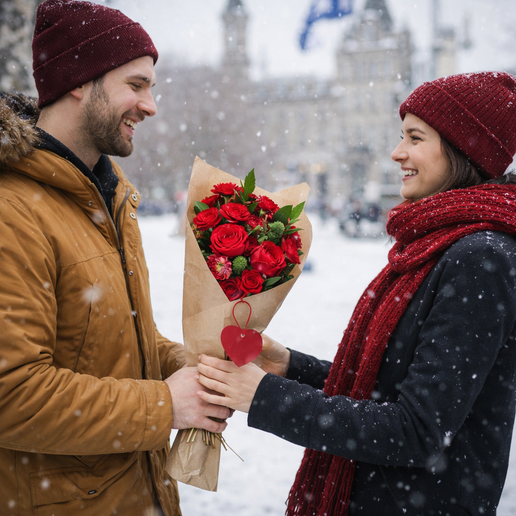 Bouquets noués à la main pour la Saint-Valentin II