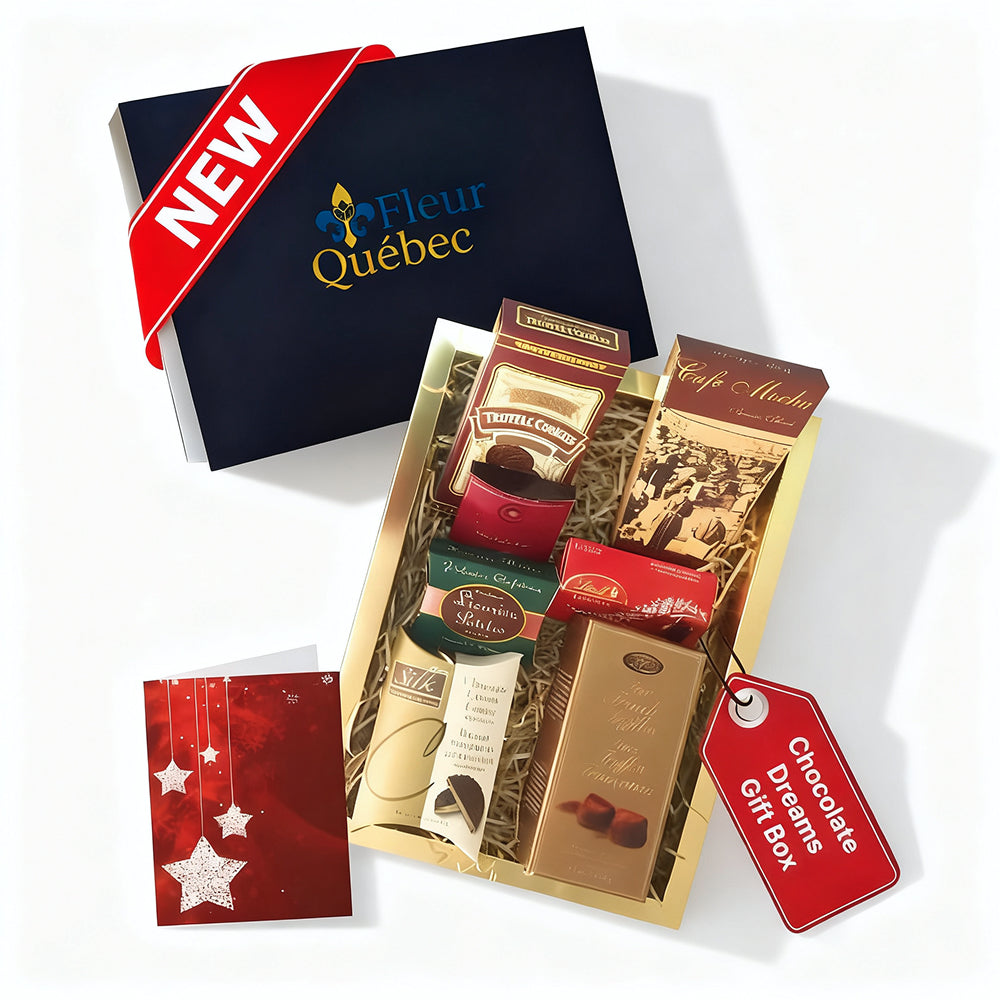 Luxury Chocolate Gift Box – Gourmet Holiday Collection (8 Treats)