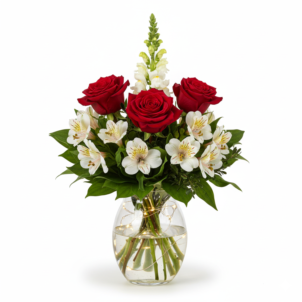 Christmas Premium Love Bouquet - Flower Delivery New Zealand