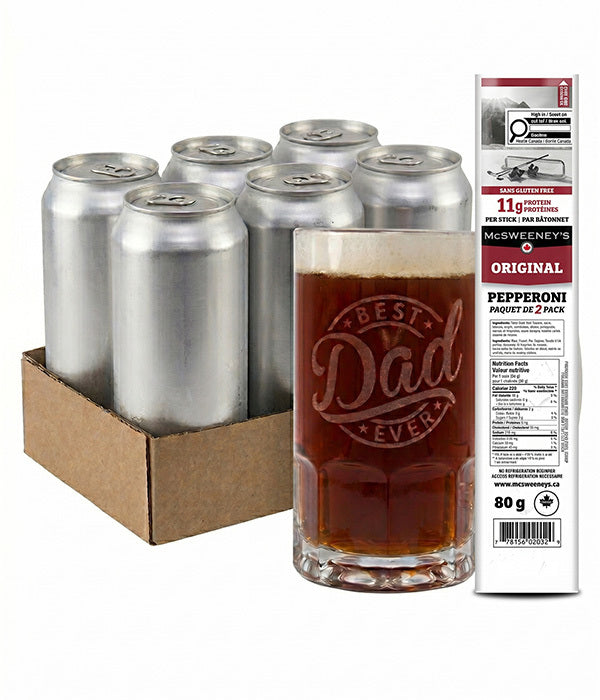 Father's Day Beer Gift Set with Combo VII Mug
