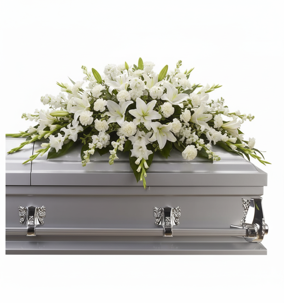 Gerbe florale élégante pour coffret pour des souvenirs impérissables