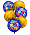 Bouquet de ballons Get Well Soon - Ensemble de 6 pièces
