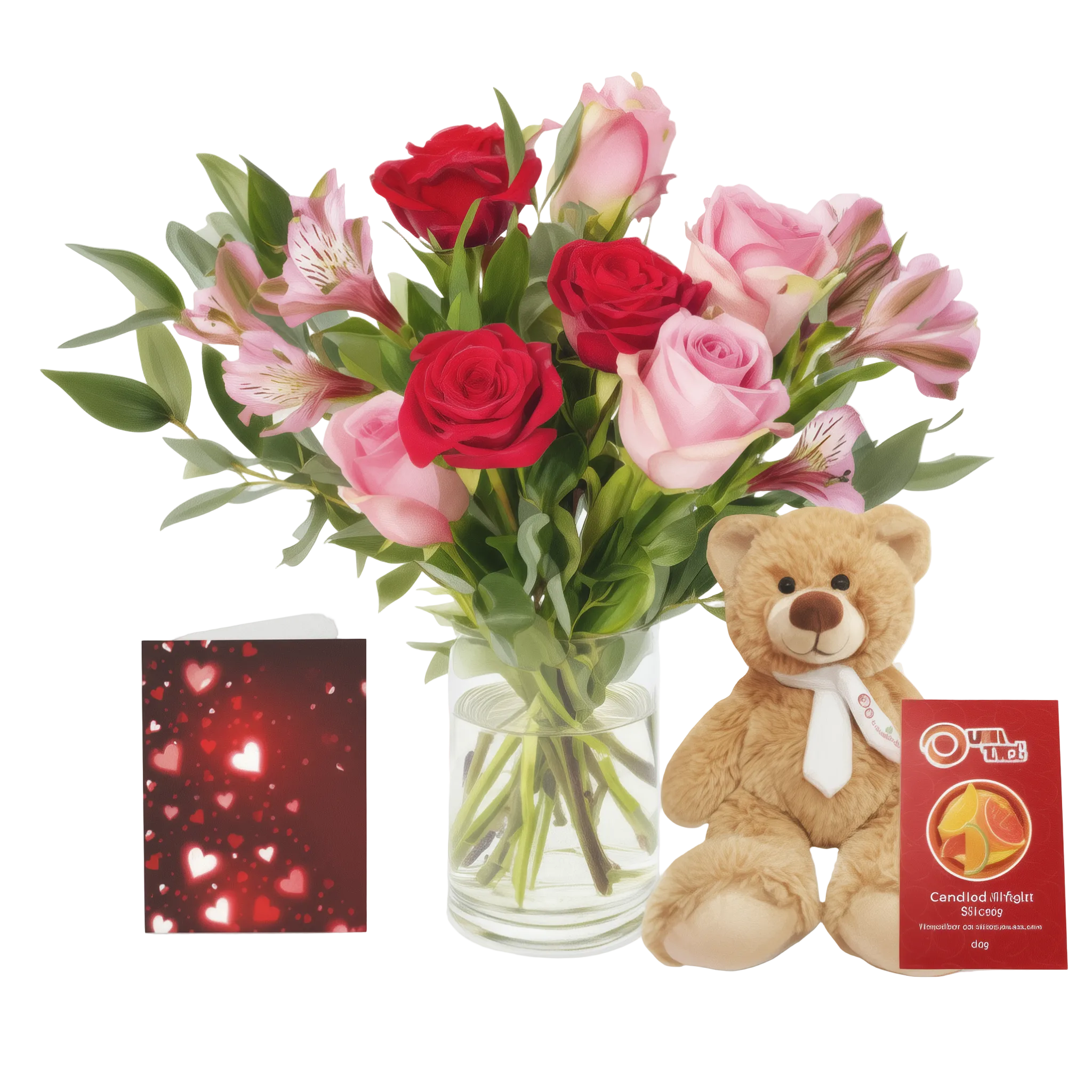 Hugs & Kisses II Ultimate Combo - Flower Delivery New Zealand