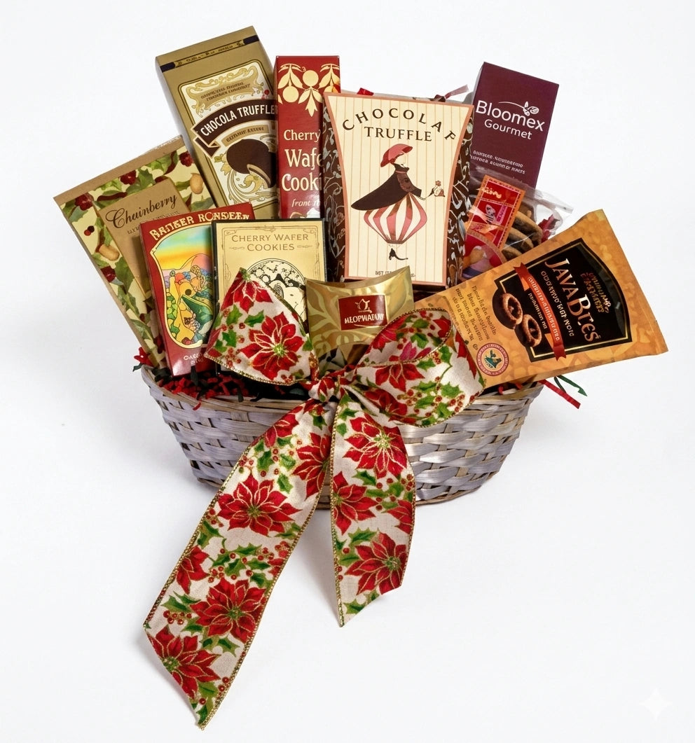 Luxury Gift Basket - Chocolates, Biscuits and Sweets - Celebrations