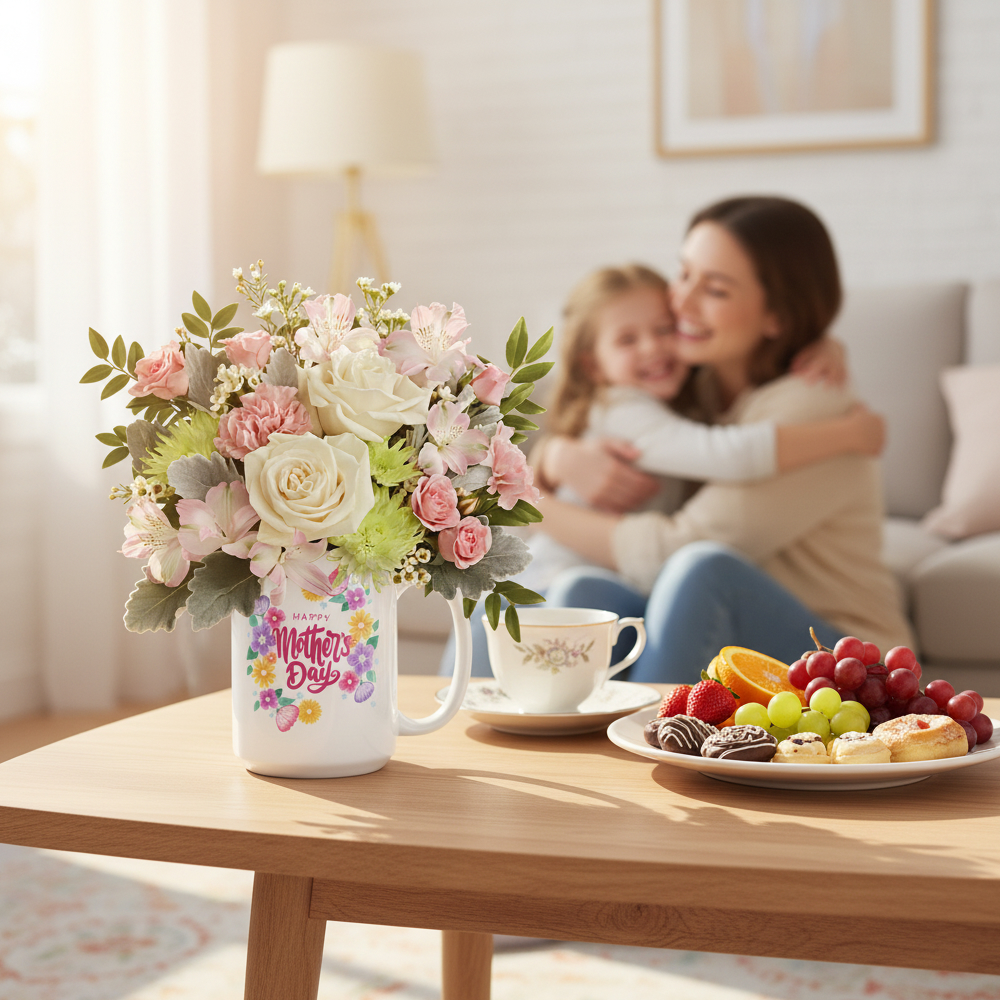 Jardin enchanteur murmures bouquet floral