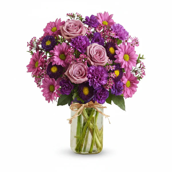 Offrez "Amour & Joie" Dans Un Pot Mason Pour Nouvelle Naissance