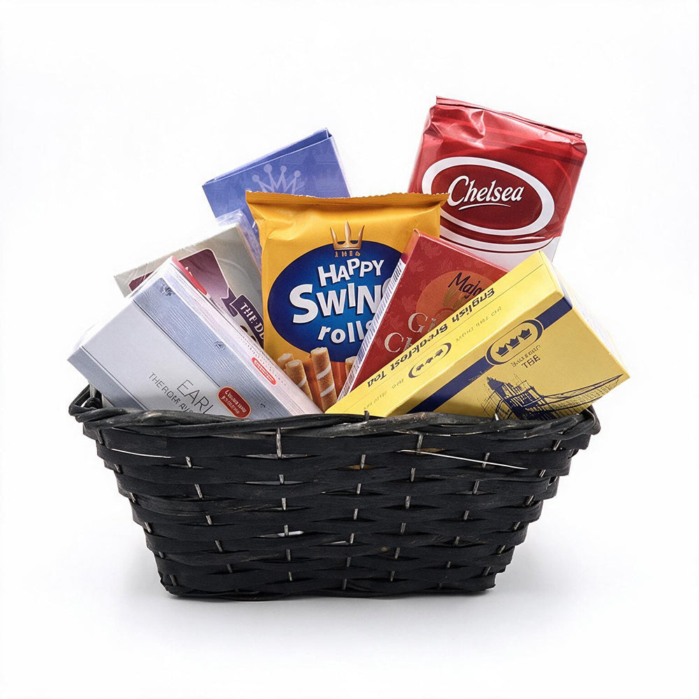 Tea & Snack Gift Basket