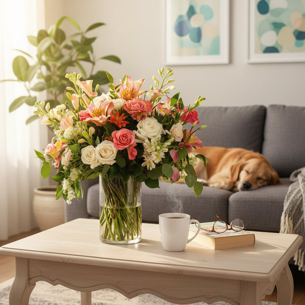 Pastel Harmony - Flower Delivery New Zealand