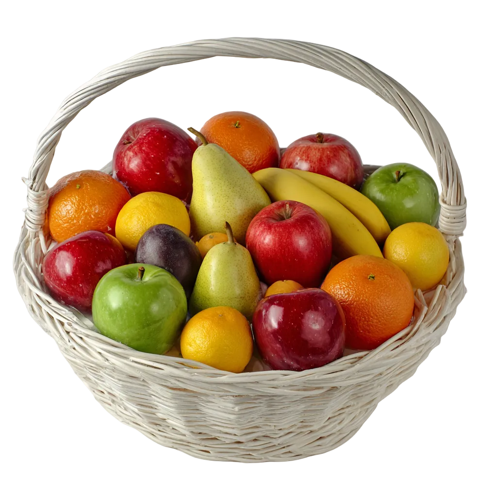 Pureté et Sérénité - Panier Cadeau  de Fruits Frais