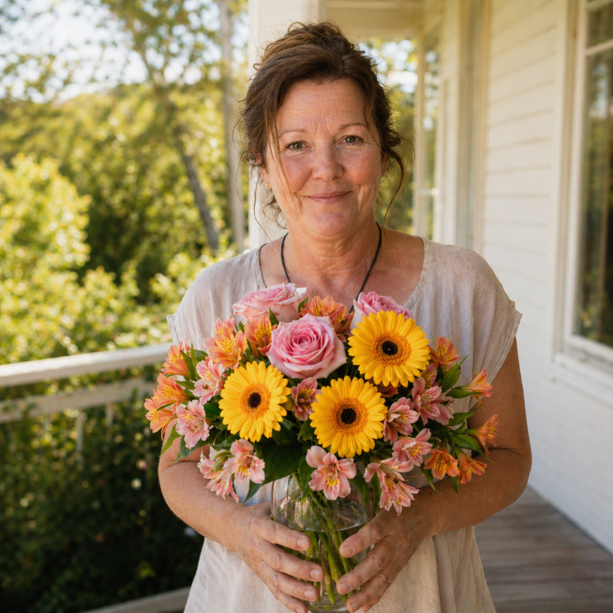 Shining Sunrise - Flower Delivery New Zealand