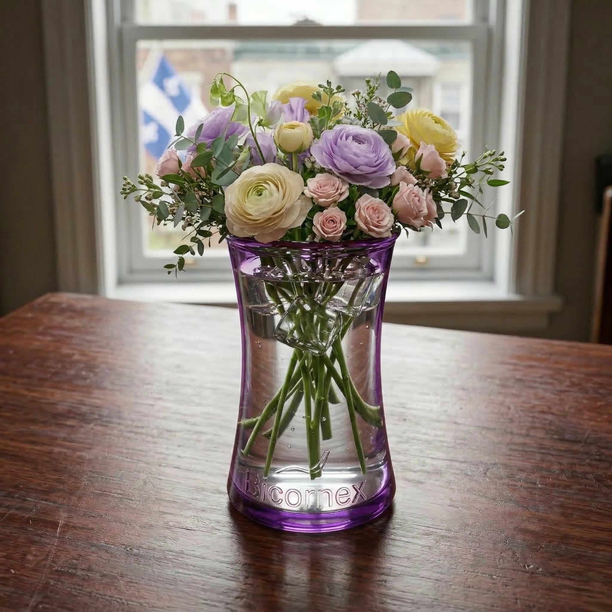 Vase Violet en Verre