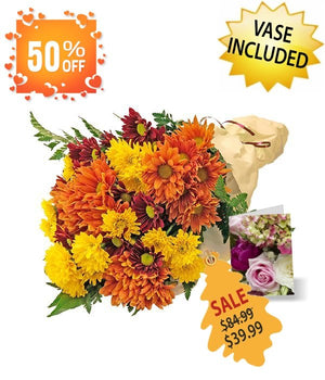 Bouquets Vrillés d’Automne III Fleur Québec