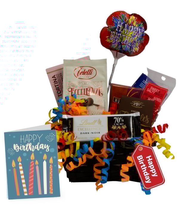 Collection de paniers-cadeaux gastronomiques d’anniversaire haut de gamme