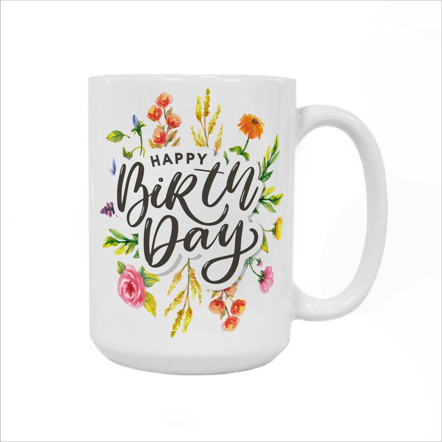 Cadeau personnalisé de tasse à café joyeux anniversaire