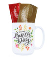 Coffret cadeau d’anniversaire : Tasse personnalisée et chocolat Lindt