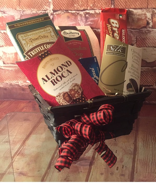 Panier-cadeau de Noël rustique Édition Deluxe