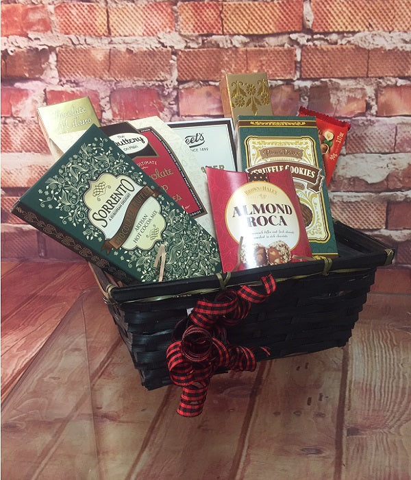 Panier-cadeau de Noël champêtre ultime pour la joie des fêtes