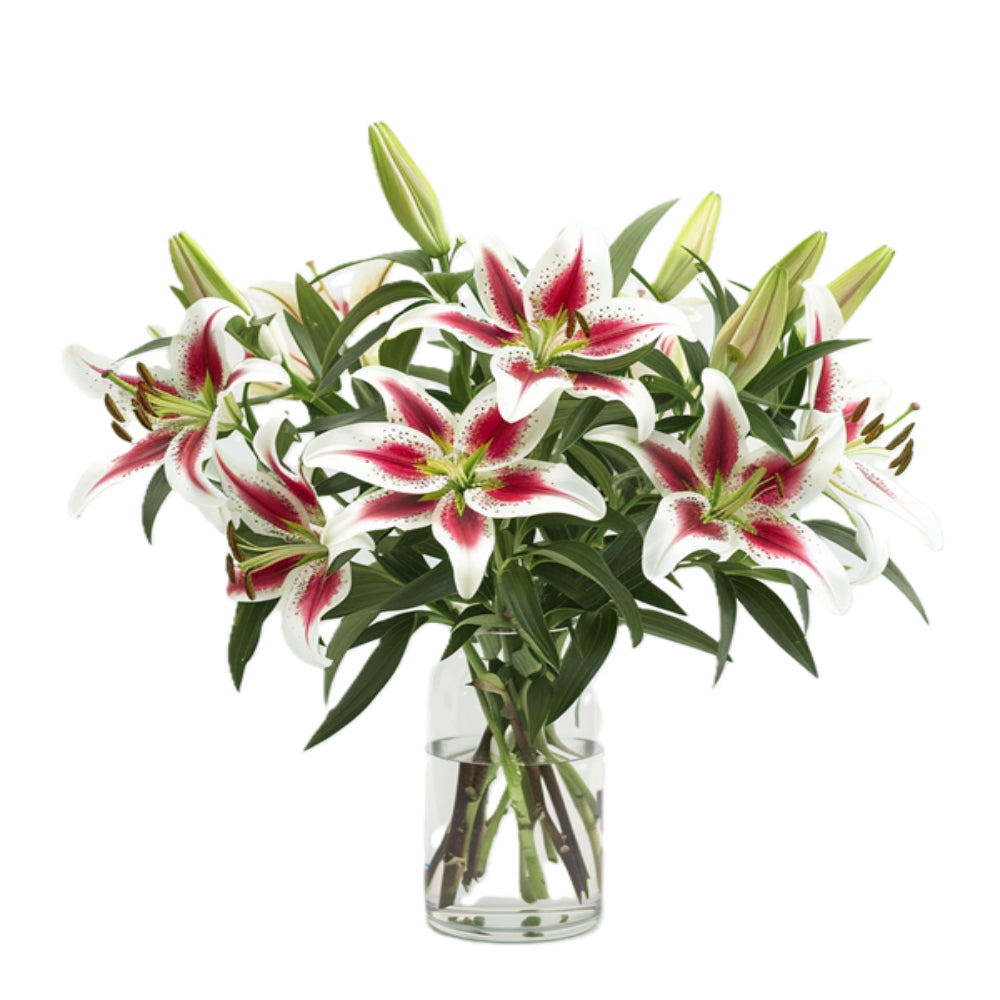 Elegant floral arrangement for interior decoration