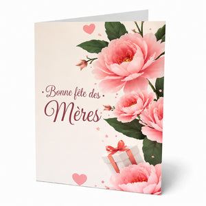 Carte de souhaits « Bonne fête des Mères »