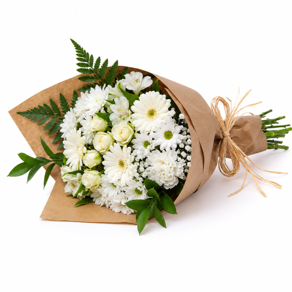 Choix du fleuriste – Bouquet blanc
