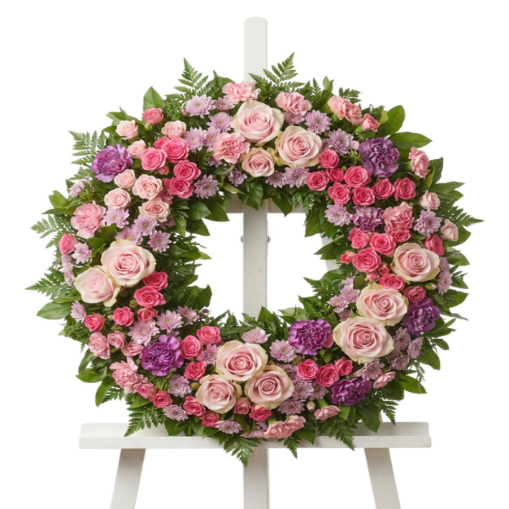 Couronne rose
