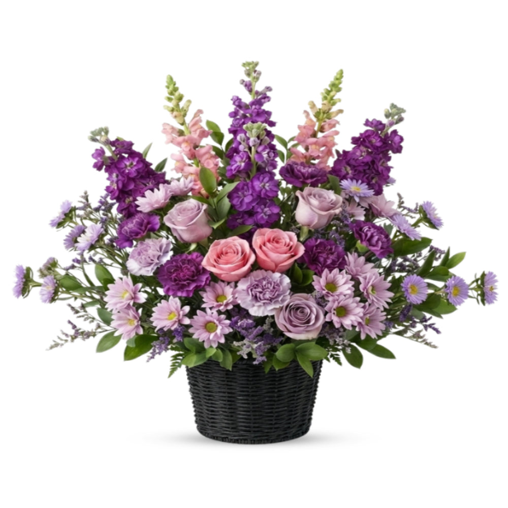 Panier Lavande Gracieuse