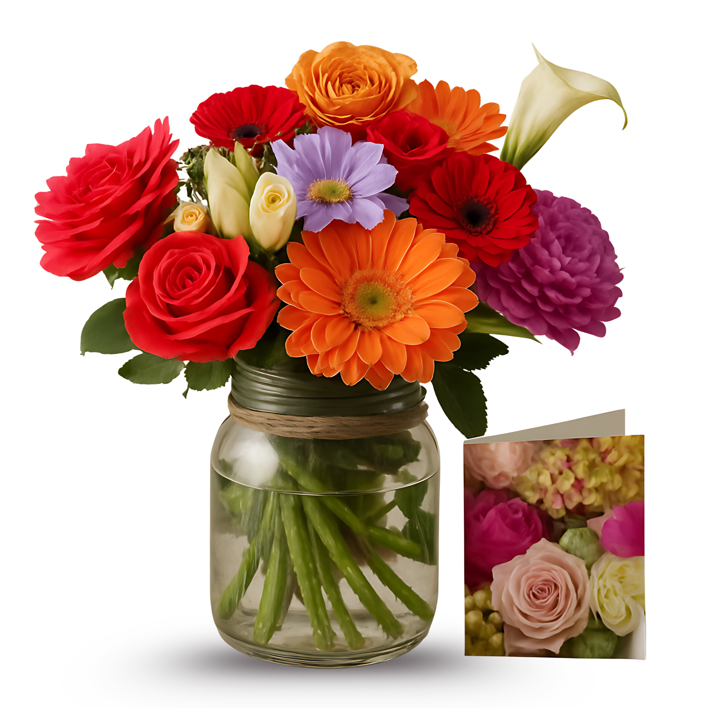 Premium Designer Mason Jar III - Solution en verre