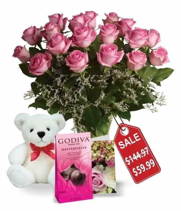 Dix-Huit Roses Fête des Mères III Florist.ca