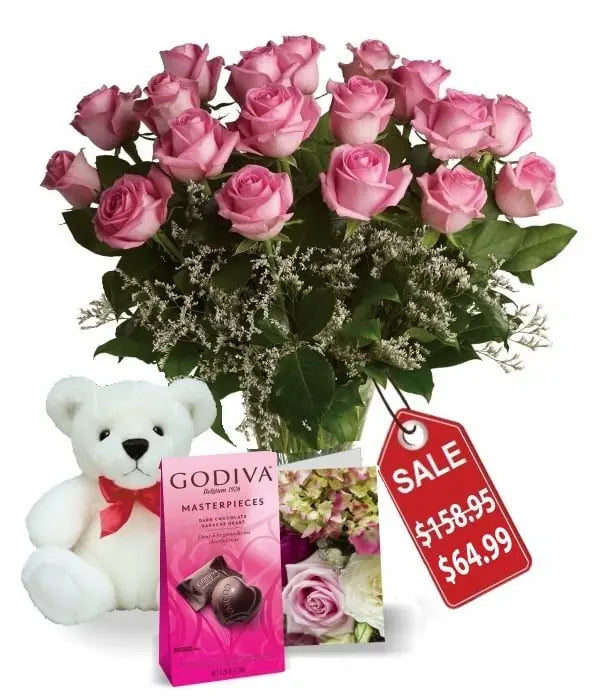 Dix-Huit Roses Fête des Mères IV Florist.ca