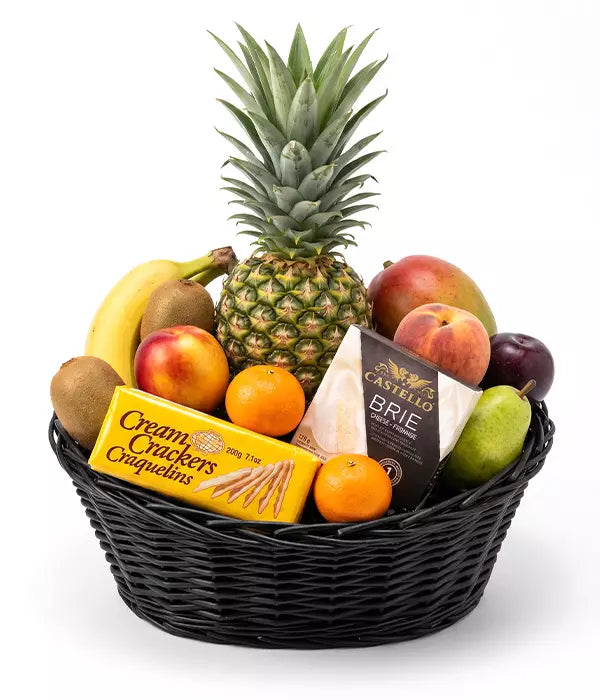 Panier-cadeau Fruits et Fromage