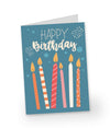 Grande carte de voeux d’anniversaire - carte de célébration pleine grandeur