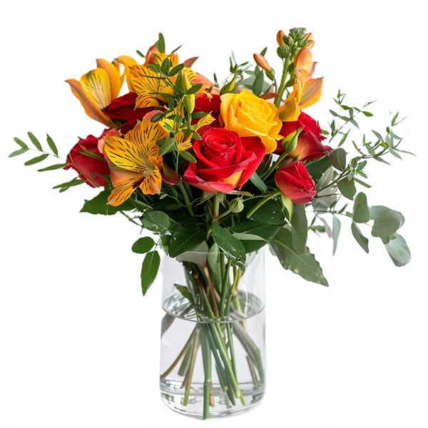 Golden Romance - Flower Delivery New Zealand