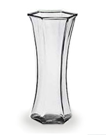 Vase en verre artisanal fabriqué à la main pour la décoration intérieure