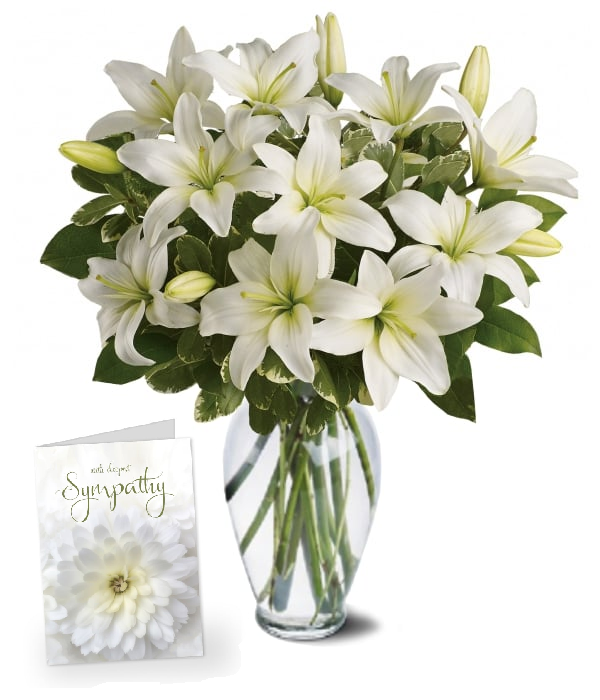 Bouquet de lys célestes exquis - Livraison de fleurs fraîches
