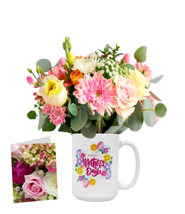 Mug & Fleurs Pour Maman 1