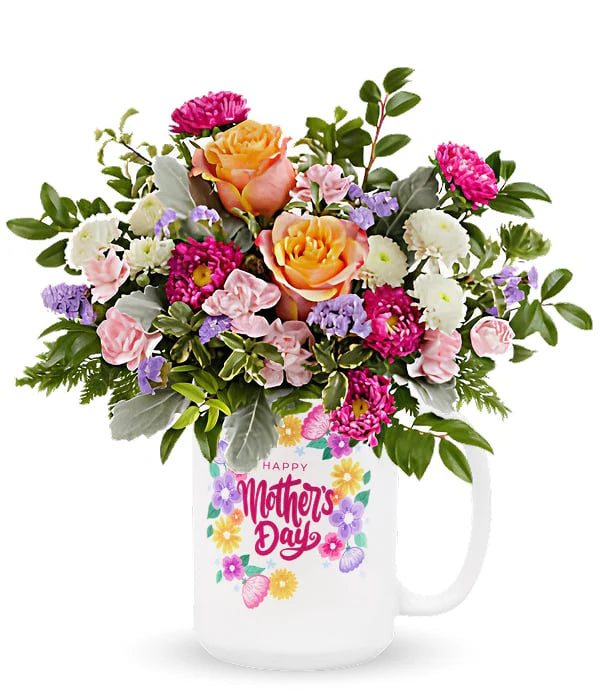 Bouquet "Jardin Enchanteur" - Roses Vertes