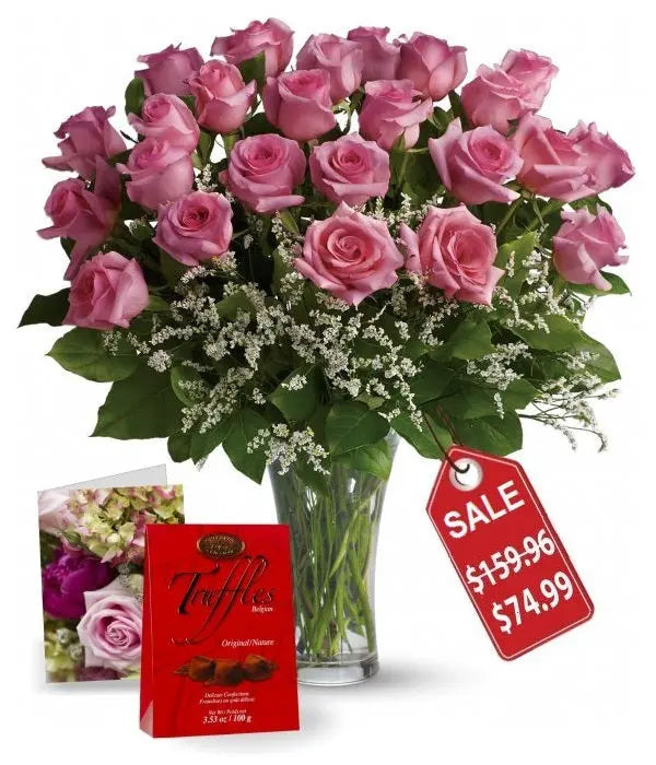 Deux Douzaines de Roses Fête des Mères II Florist.ca