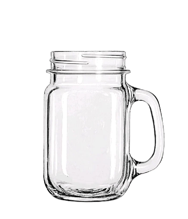 Pot Mason en verre de qualité supérieure