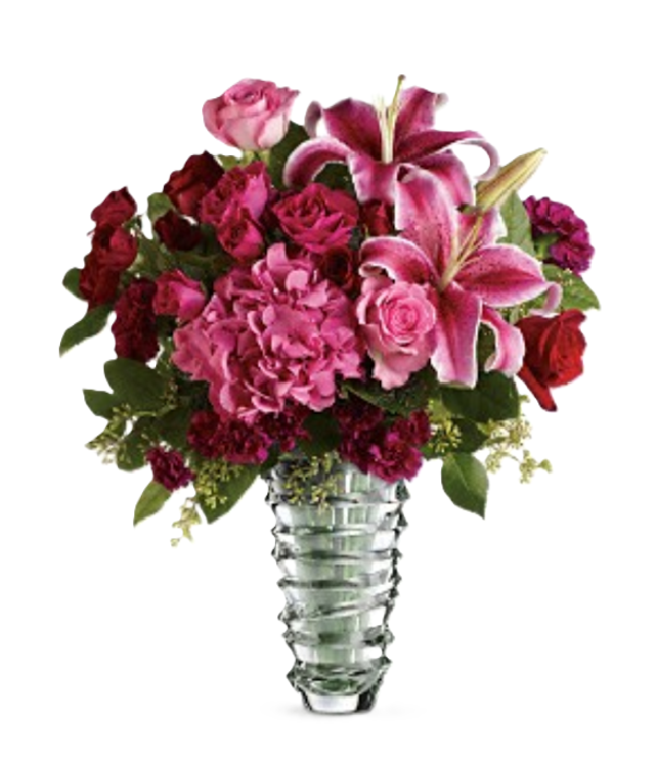 Arrangement floral élégant : Bouquet emporté
