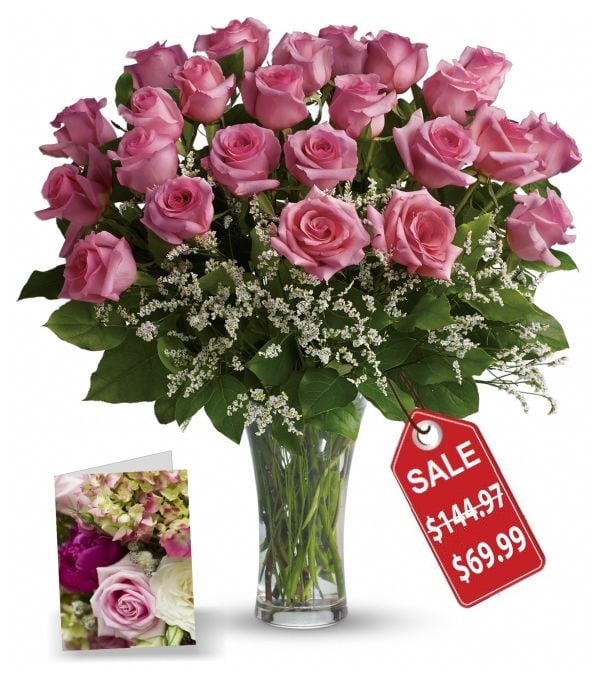 24 bouquet de roses pour la fête des mères