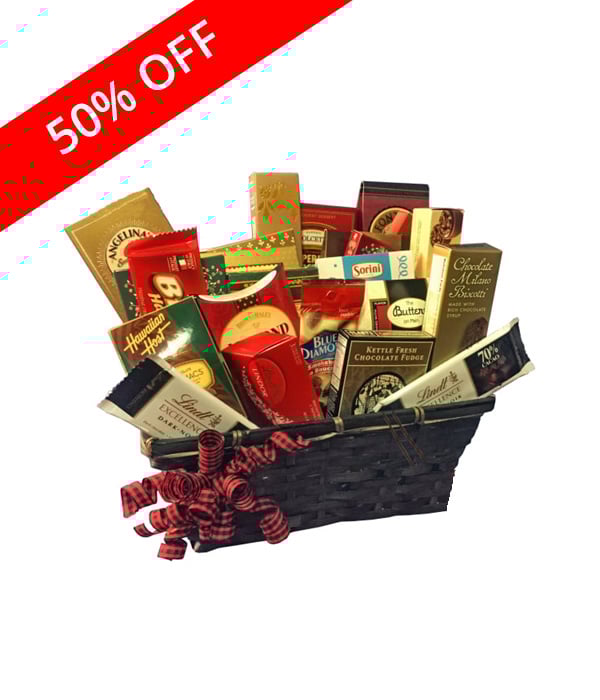 Panier-cadeau gourmand Saint-Valentin Collection III