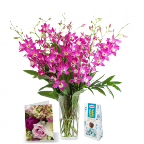 100 Fleurs d'Orchidées de la Fête des Mères  III