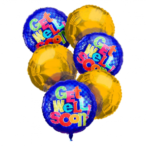 Bouquet de Ballons  "Bon Rétablissement (6)