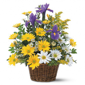 Sourire Panier Floral